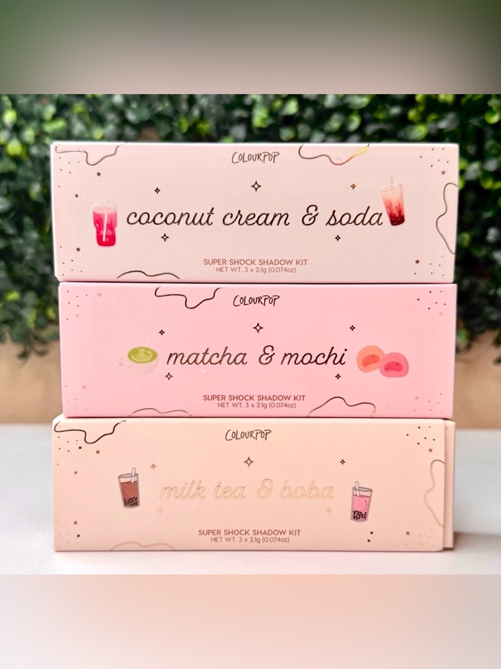 Colourpop Sweet Sips Super Shock Shadow Kit Trios Limited Edition (New)